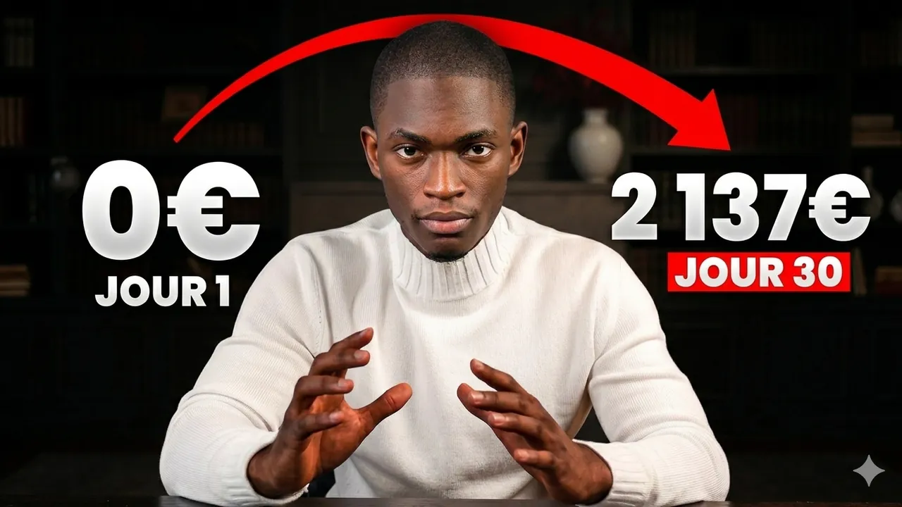Miniature de référence : un créateur à un bureau entre « 0€ » et « 2 137€ », avec une flèche rouge